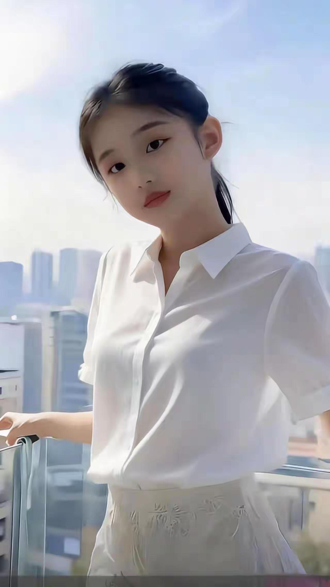 清新脱俗的女孩子是什么样子的呀