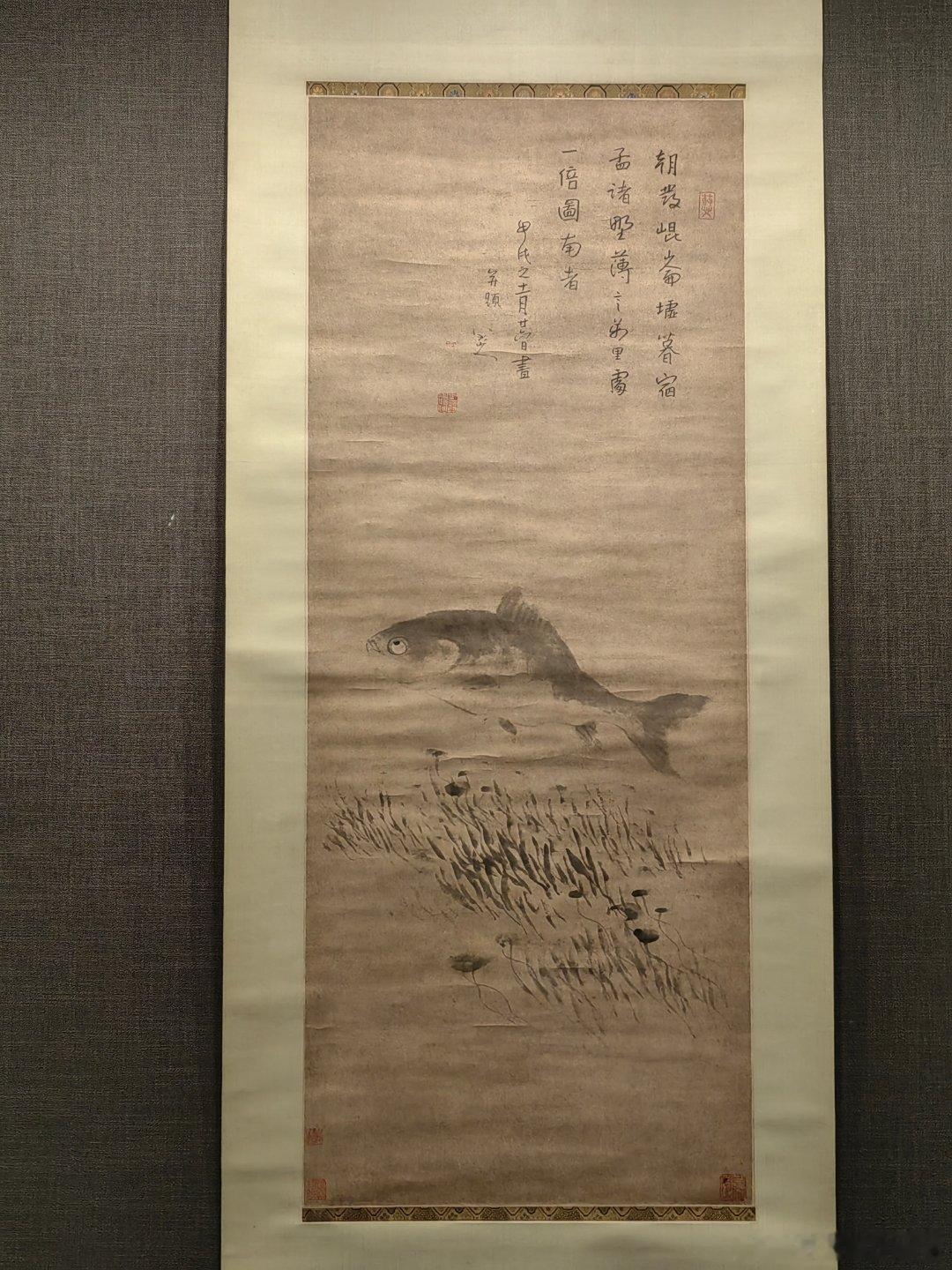 来美术馆蹭空调吹冷风，顺便看八大山人展。八大山人对于空间和生命的超现实感知充满魅