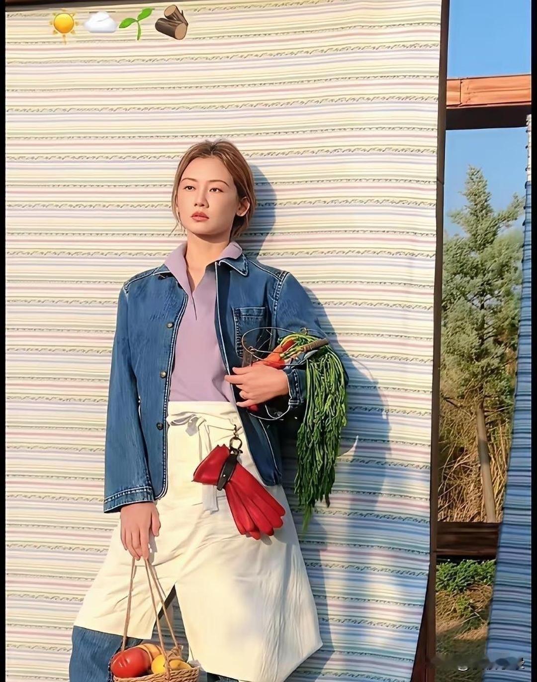 郑恺，看到估计又要骄傲得睡不着！谁能想到苗苗的这个种菜爱好，居然直接让她带着登上