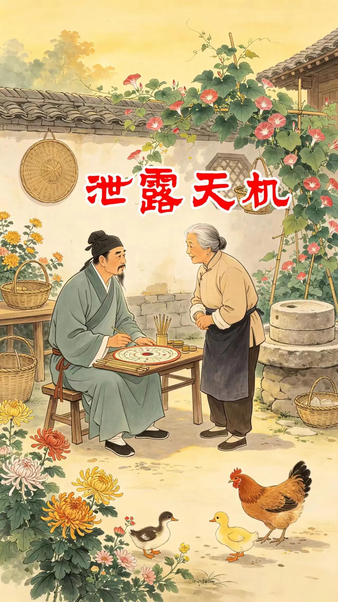《泄露天机》民间故事会