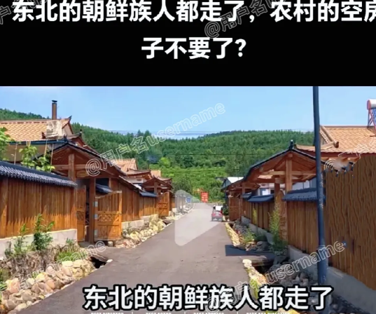 东北的朝鲜族人越来越少了，原来有170万人，现在走了有100万人了