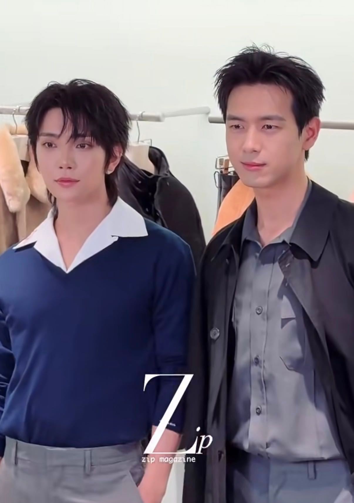 李现洪知秀我担和我担同框了看到两位合影我的DNA真动了！居然看到我担和我担同框