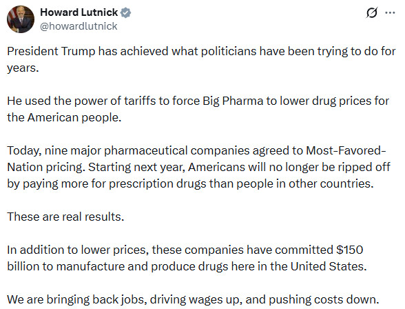 不用谈判，用关税。