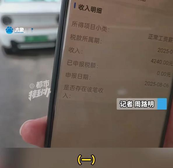 “里面的水太深了！”河南开封，一男子月薪5000，偶然间查询个人所得税时发现，自