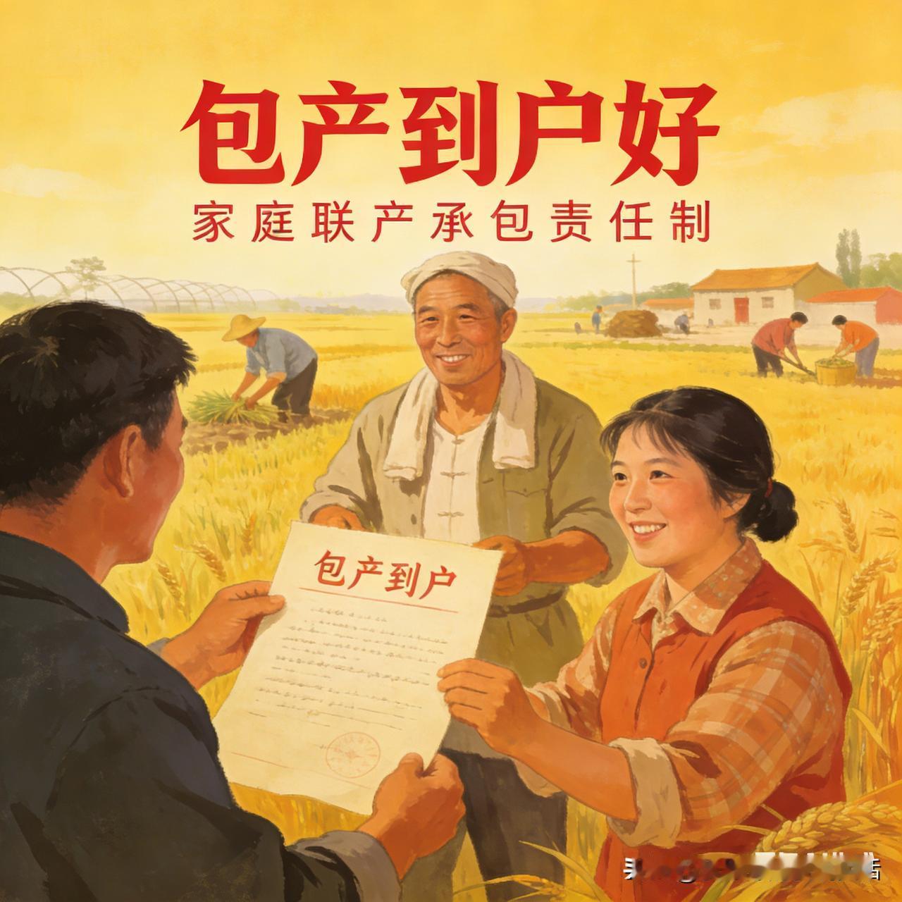 网络上有人幻想，“若坚持大集体，农村会发展的更好！”可历史只顾现实，不容假设。