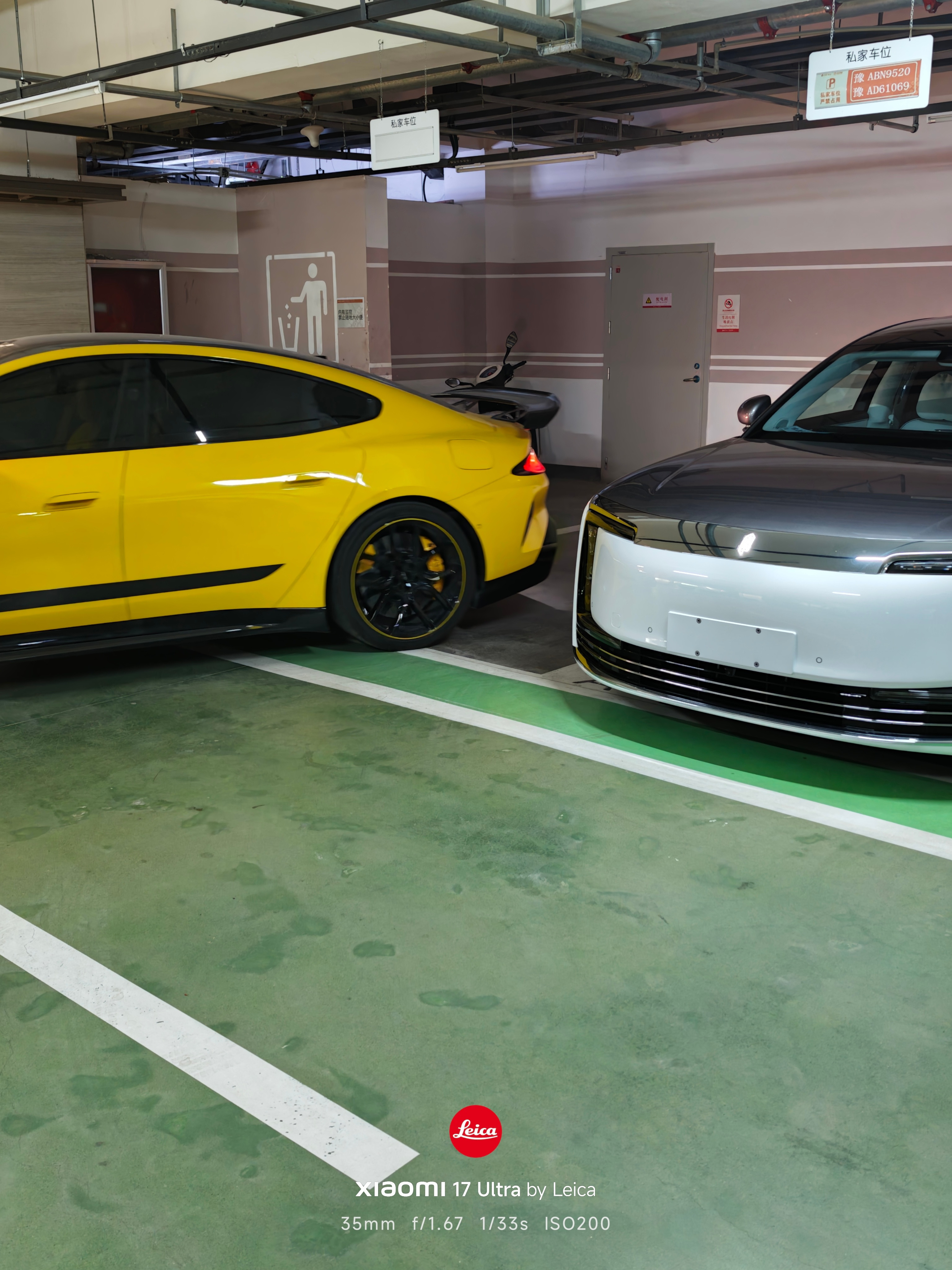 有时候真能被自己蠢哭，我要给尊界S800充电然后就把两个车的停车位儿换了一