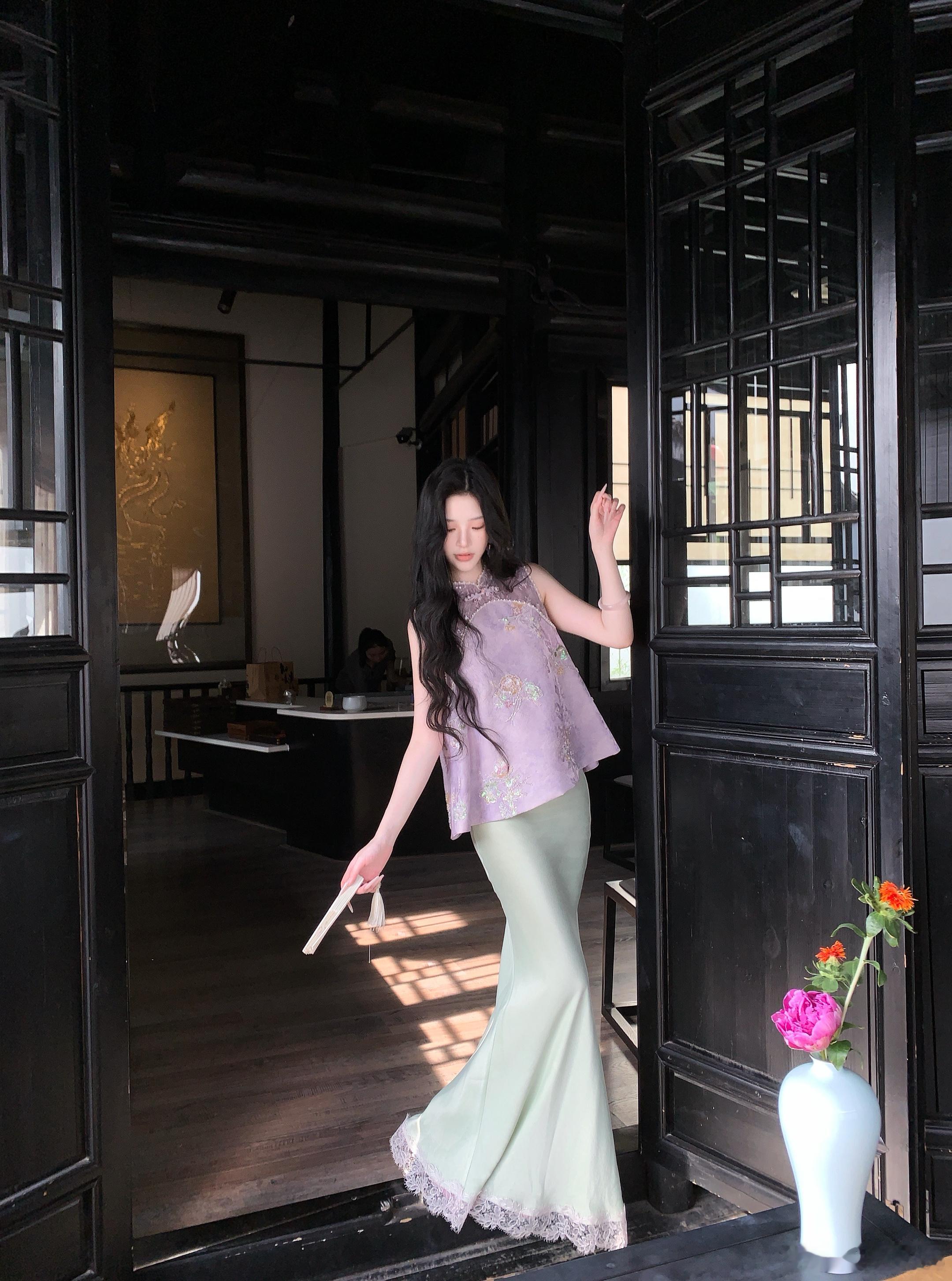 𝑴𝑶𝑺𝑺𝟔.𝟏𝟖/𝟐𝟎:𝟎𝟎𝒑𝒎【雾紫棠花】新中式重