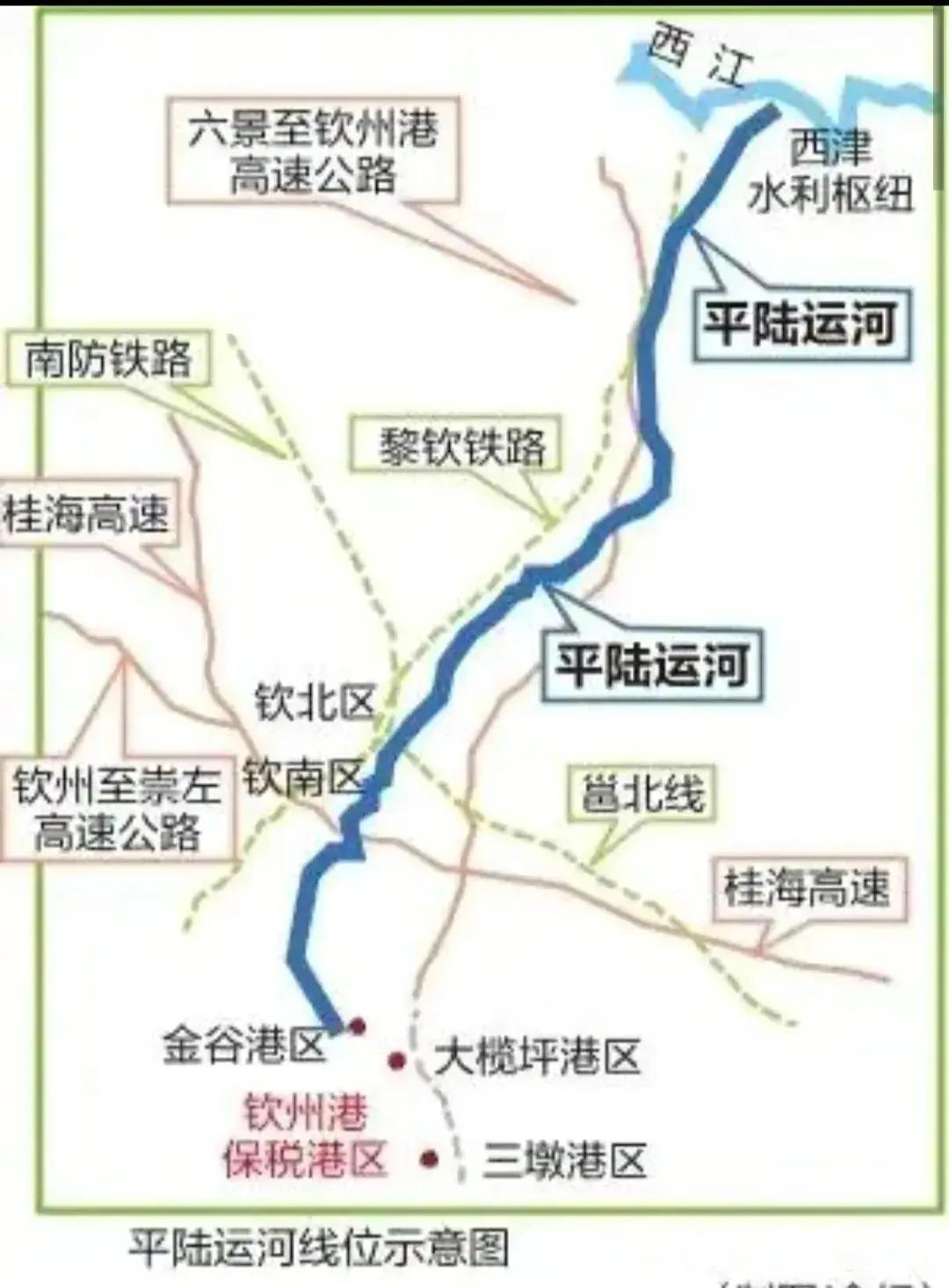 平陆运河：从“通海梦”到“黄金道”，重塑西南经济版图广西人百年的“通海梦”