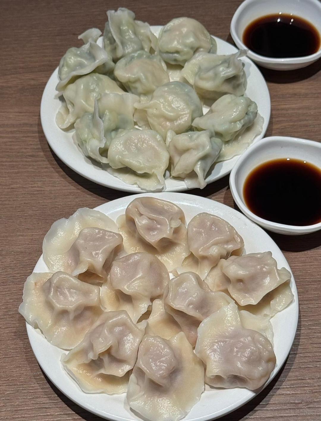 临走时在大姑家吃了顿饺子，让我见识了一种节俭却又舒服的生活!出差山东一周，临走