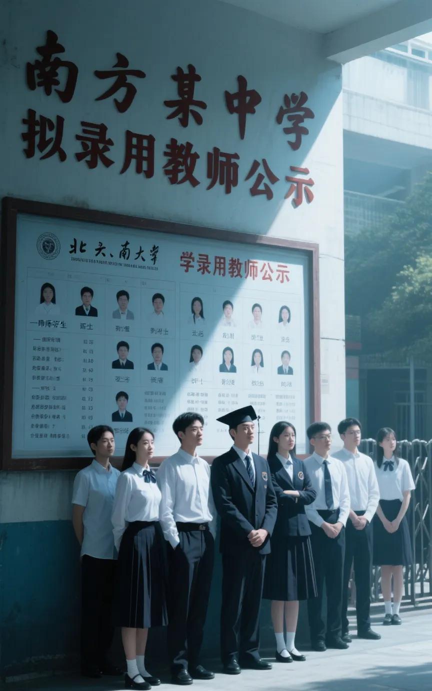 扎心啊！中学教师招聘无师范生，博士来了！最近，南方某中学的一则招聘消息在教育圈