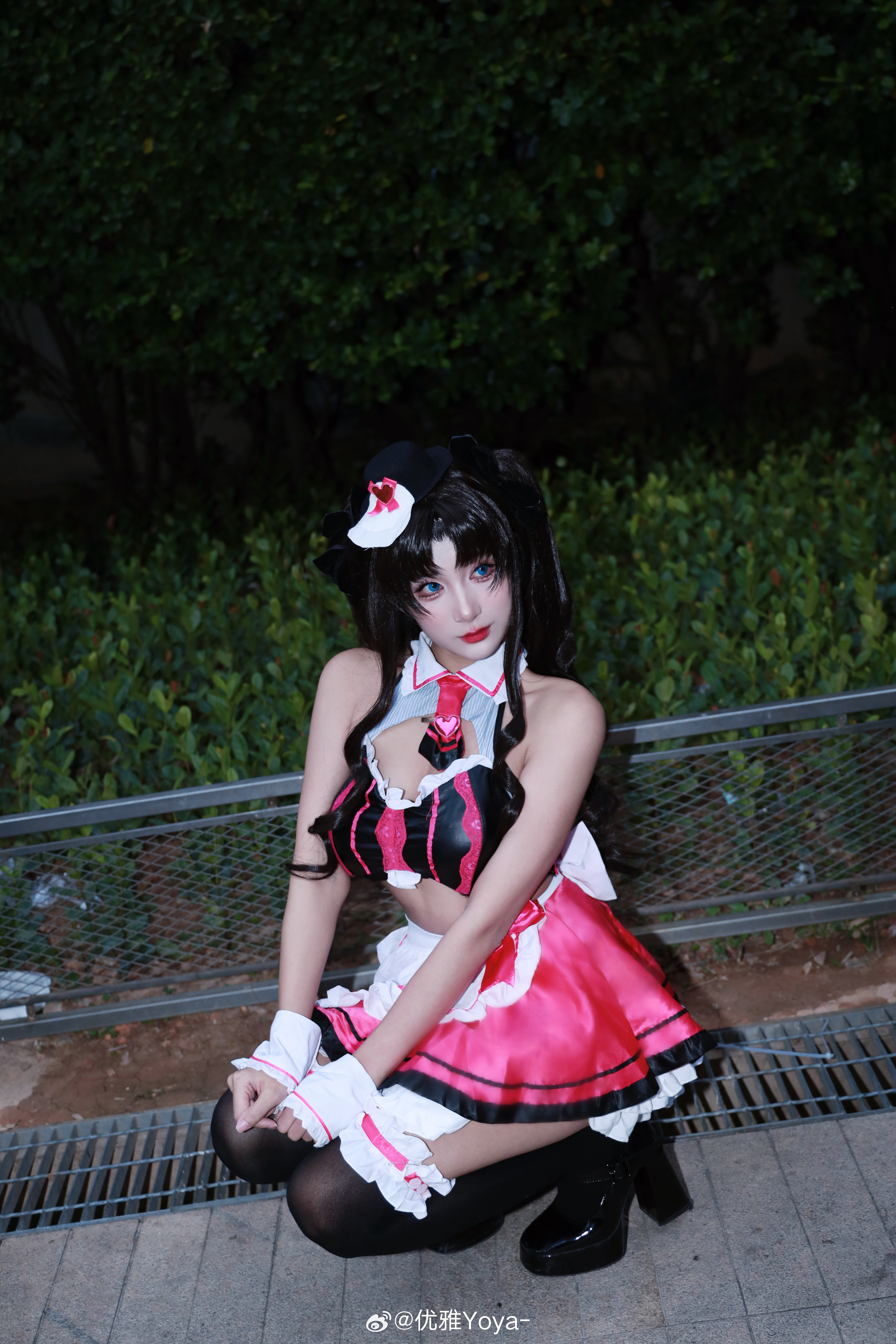 远坂凛二次元cos大赏广州萤火虫漫展场外的一组～出镜：本人～