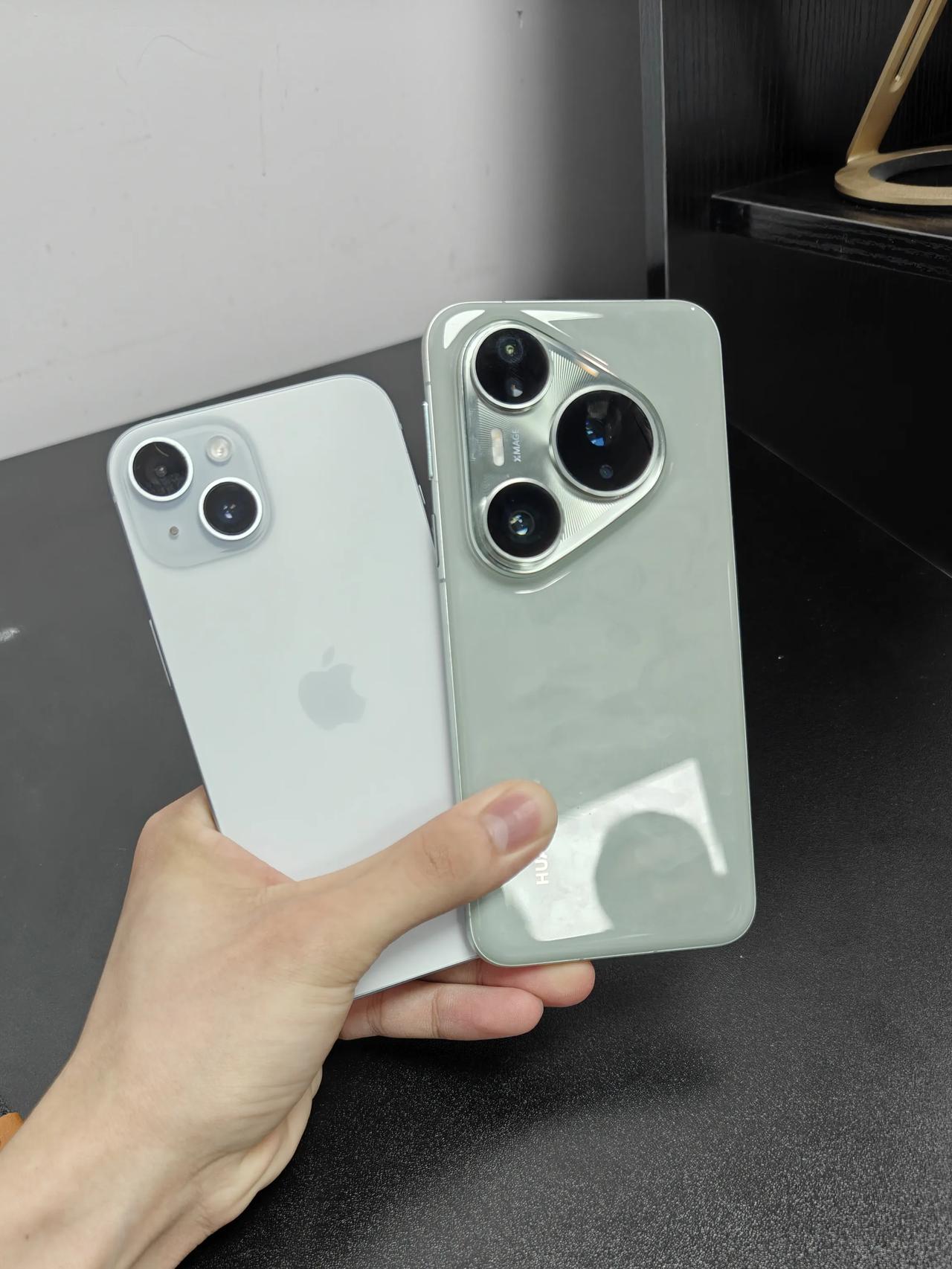 苹果换华为后悔了？iPhone15换到华为pura80Pro+，本来还担心