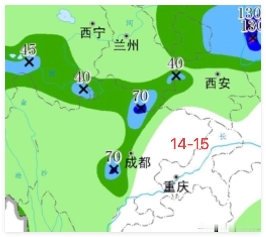 7月14日到17日，成都川A大军最爱的川西，多雨！隔壁的兰州人最爱的甘南，也是多