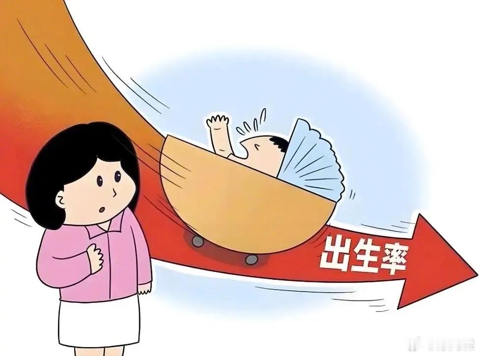 【数据会说话，低生育率在改写中国未来！】中国生育率全球倒数第二，仅仅1.09。韩