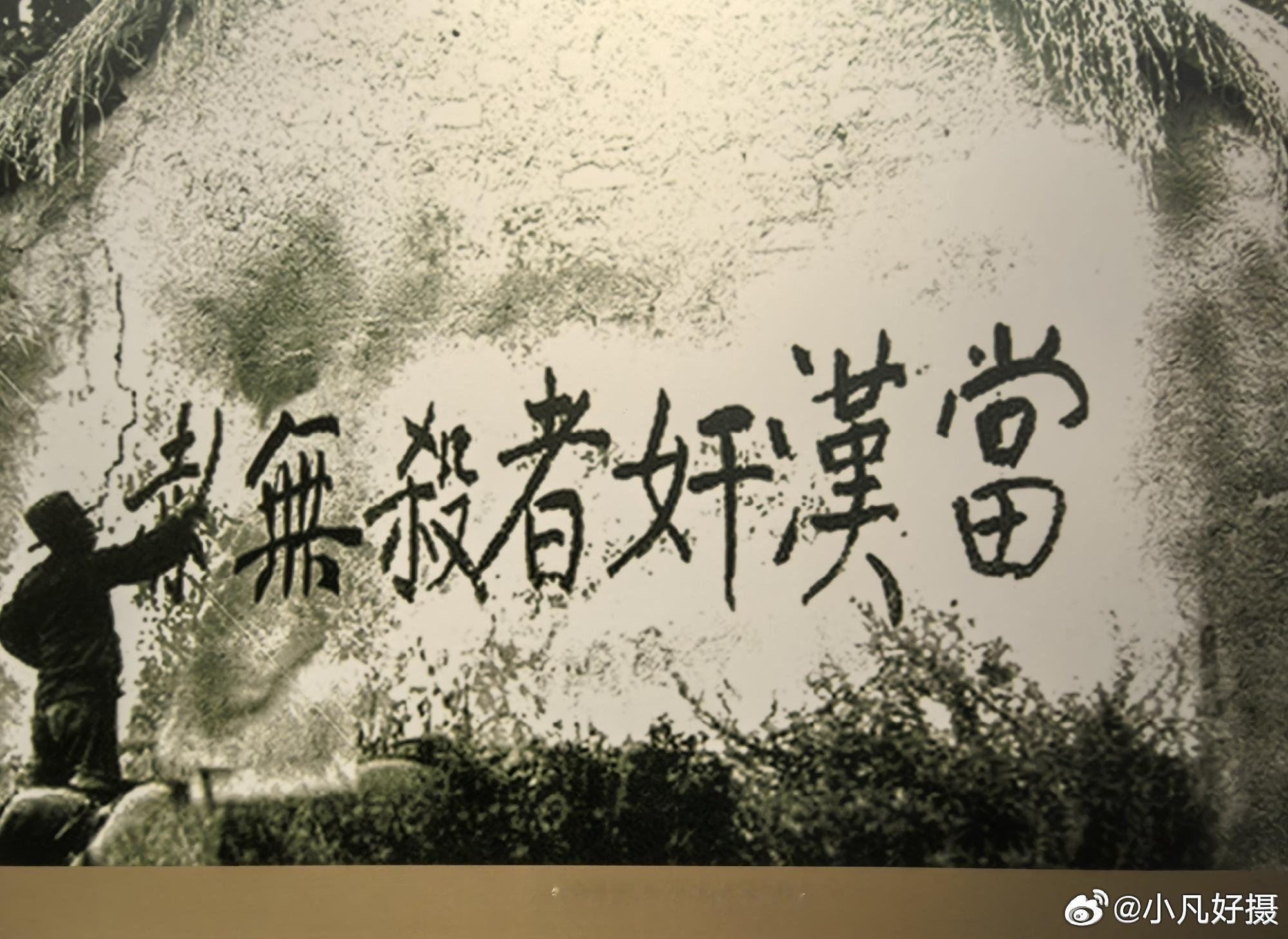 去年在山东枣庄铁道游击队纪念馆看到的一张老照片，虽然是几十年前的老照片，但也适用