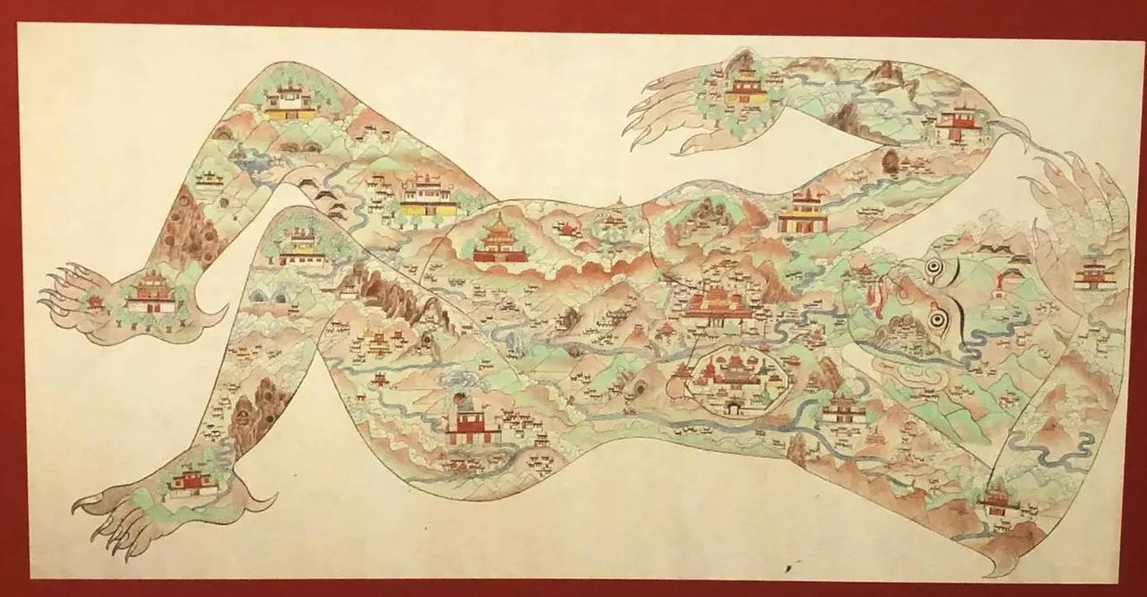 文成公主进藏后，以八卦推算出雪域吐蕃乃一女魔仰卧形状，而拉萨的湖泊正是其心血聚集