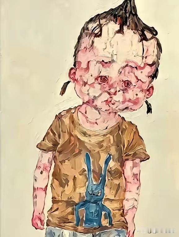 清华美院这波操作，真给我看愣了。两张画并排搁那儿。一张是副教授丁荭画的，一张