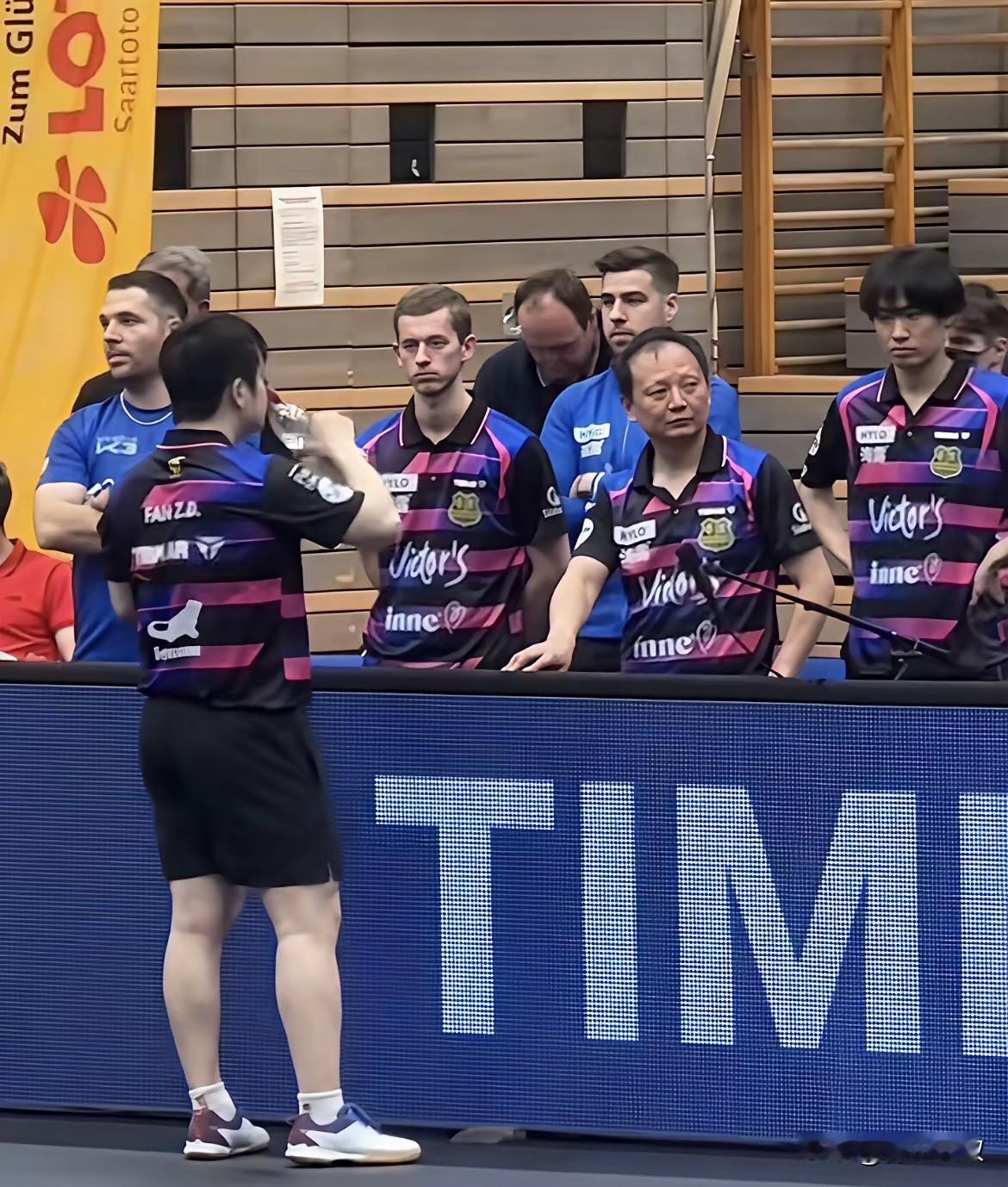 樊振东告别赛，你们注意到王志的表情了吗？我觉得最伤心难过的就是王志了！以往