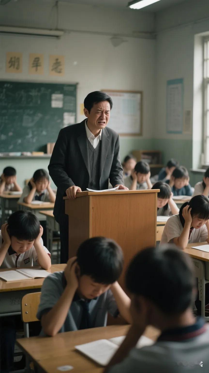 我曾经和一个班主任搭班，他教语文，我上数学，才过了一个学期，班上的学生就少了十几