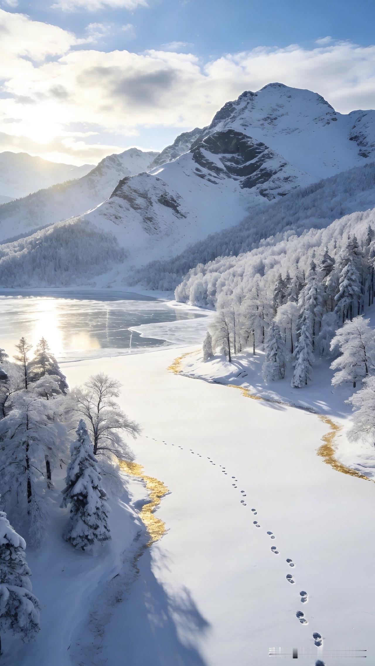 我们总忙着追春的繁花，却总忽略冬的寒雪，也是岁月最慷慨的留白。冬有冬的凛冽，