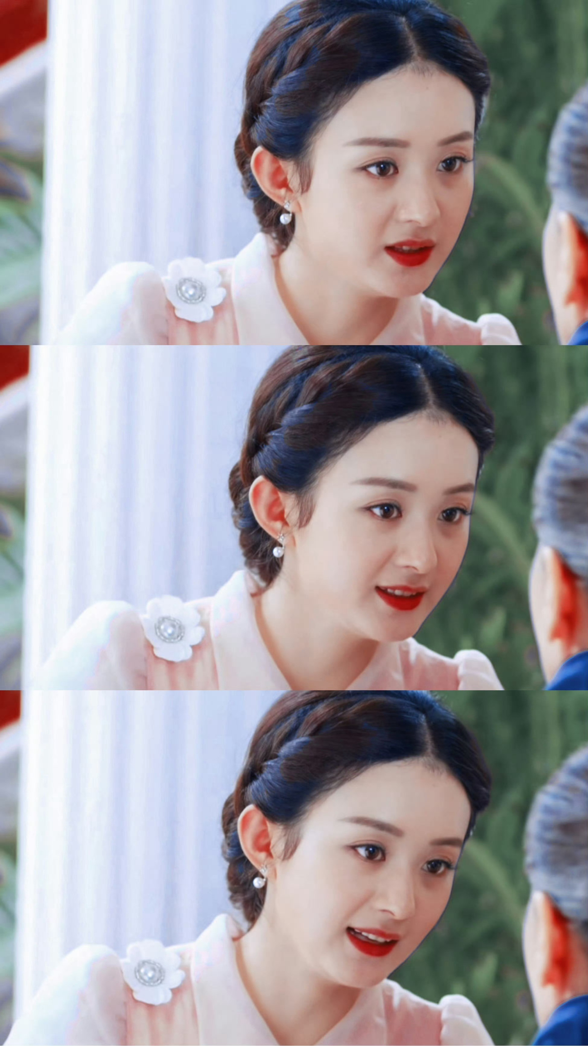 赵丽颖赵丽颖旧剧复播上星蓝胭脂💄