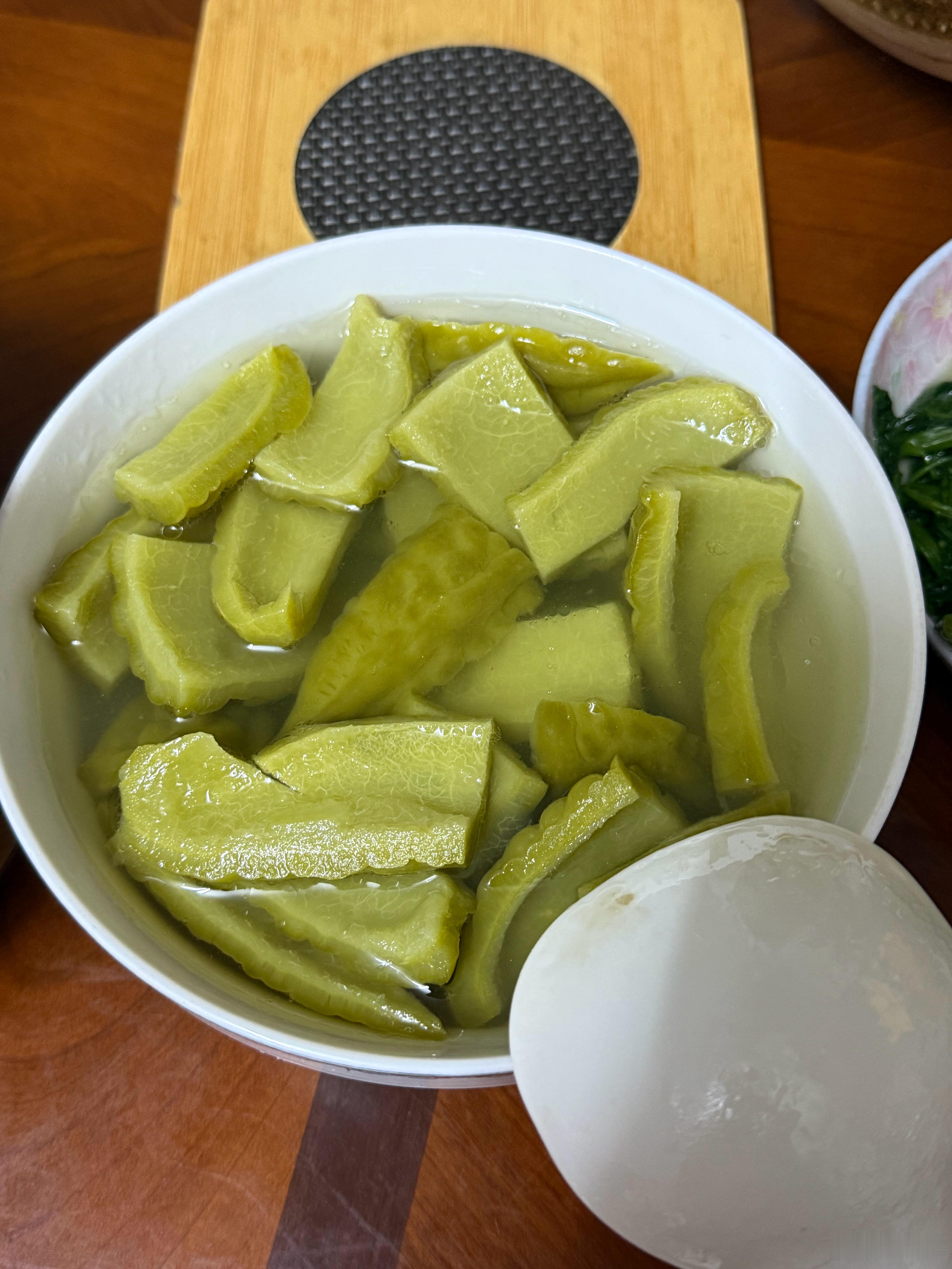 顶级美味…我爸做的苦瓜清汤
