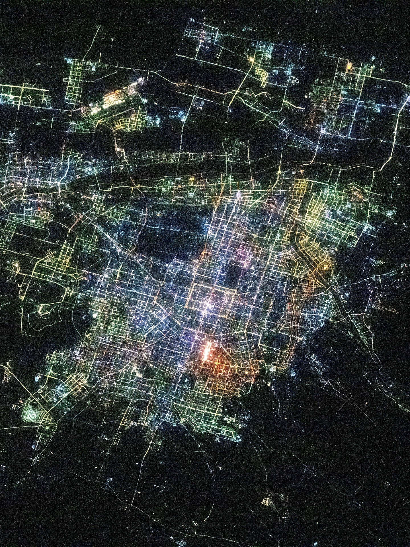 看懂这张西安夜景图，就能看懂这座城