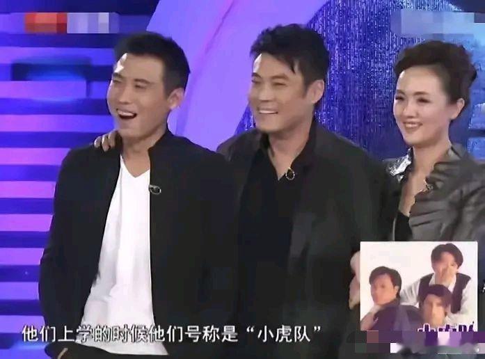 朱媛媛上大学的时候，与李乃文、唐旭三人被称为“小虎队”，三个人经常一起吃饭游玩，
