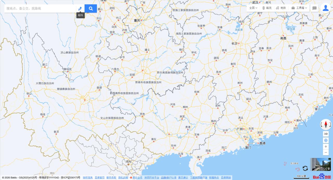 奇怪，偶然发现：广西作为一个我国五大省级民族自治区之一，居然一个下辖的民族自治州