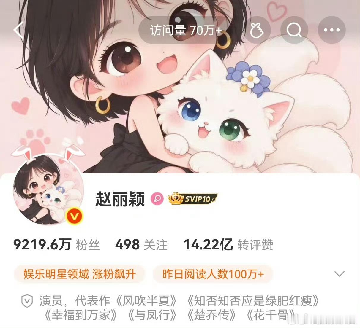 赵丽颖AI头像赵丽颖很缺钱吗，她怎么在发ai推广？​​​