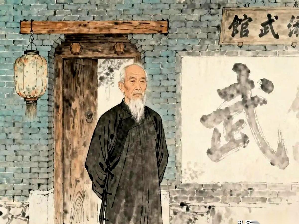 六十多岁的老头，被十几个带刀的日本浪人死死堵在街头。他不慌不忙，慢条斯理地解下