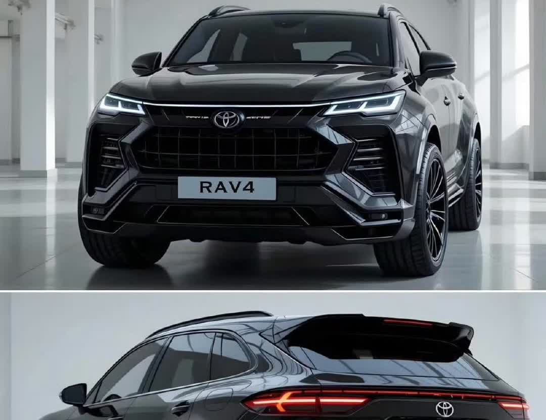 据说是下一代的丰田rav4，怎么感觉一身奥（迪）气【来自懂车帝车友圈】