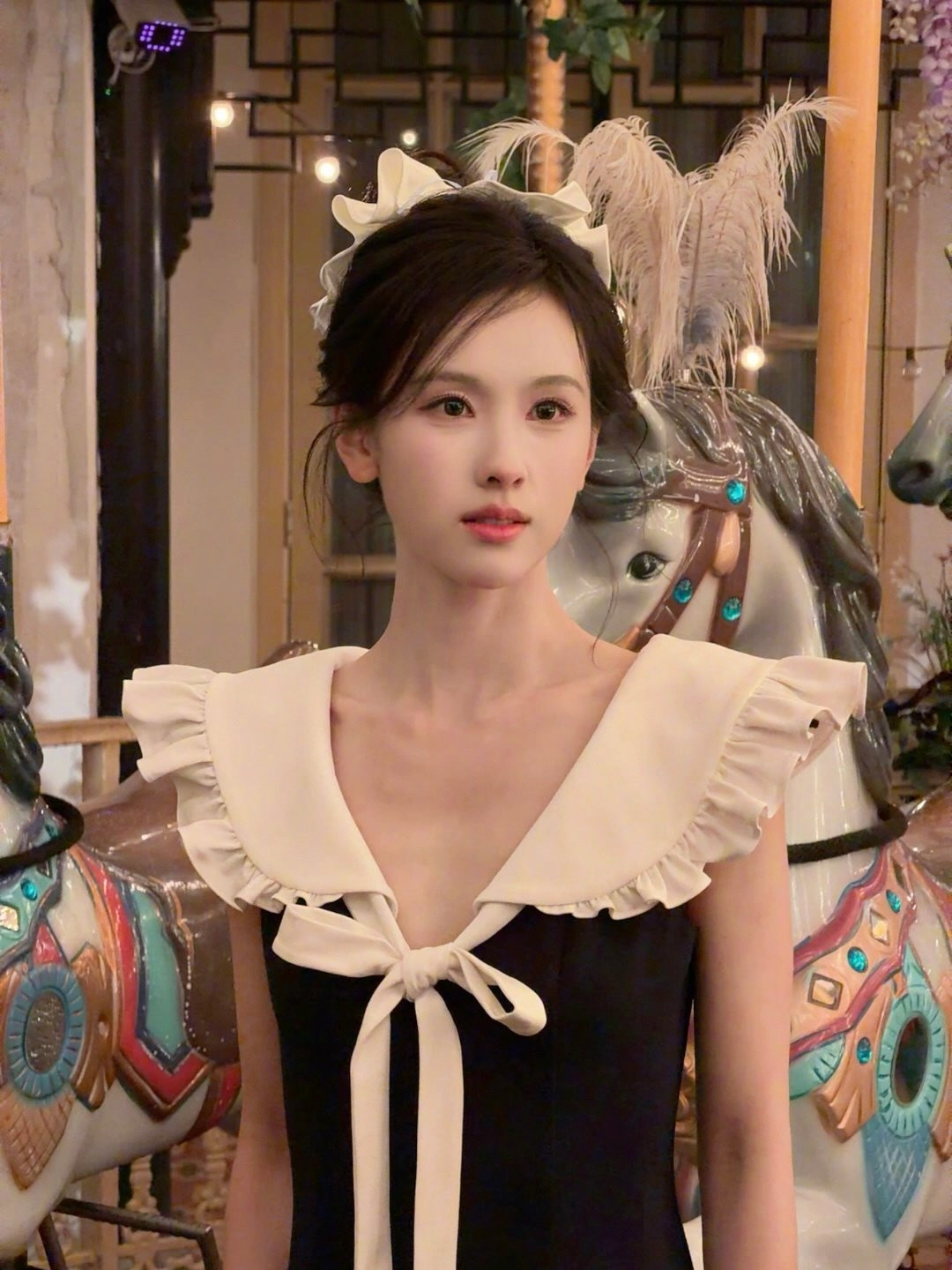 陈都灵shushutong小裙子，玩偶装俏皮可爱