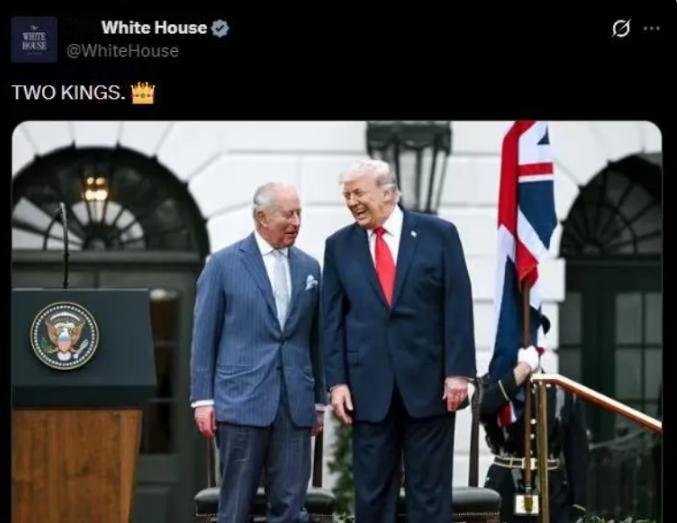 白宫官宣“两个国王”，美国人坐不住了：这国籍我不要了！29日凌晨，白宫的一条