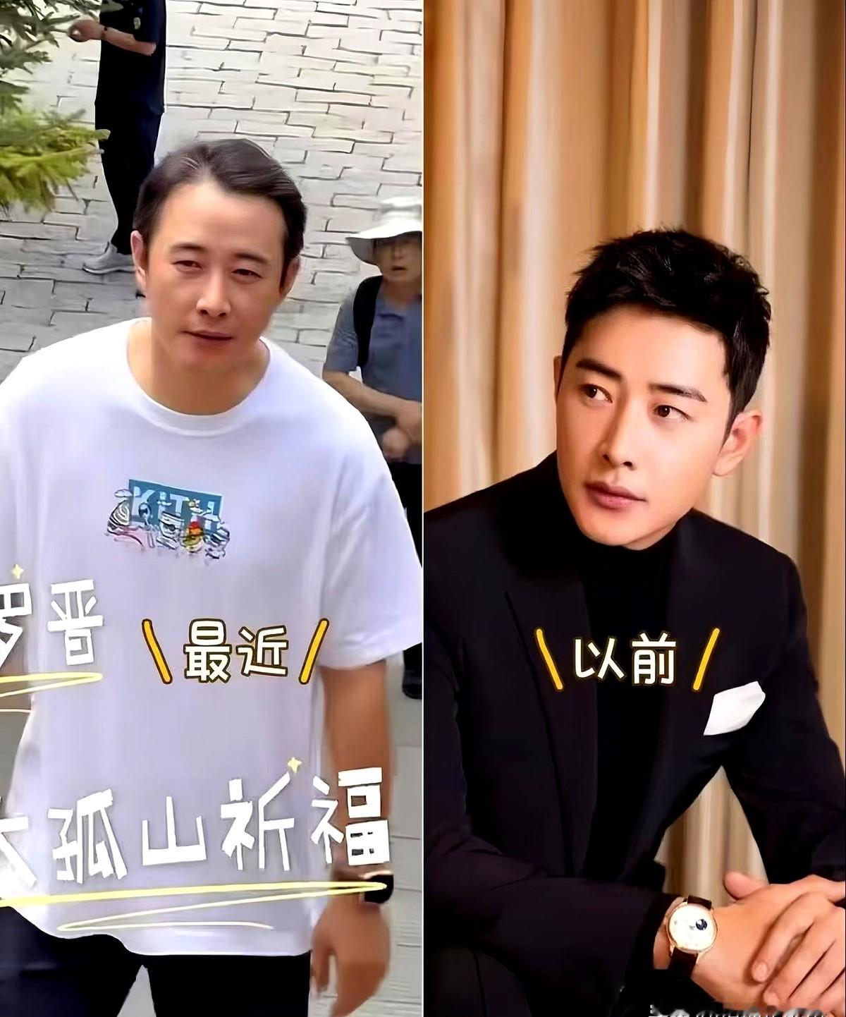 唐嫣的美貌背后，藏着罗晋日渐后移的发际线。最近唐嫣一露面，那种毫不费力的少女感直接刷屏。转头再看罗晋