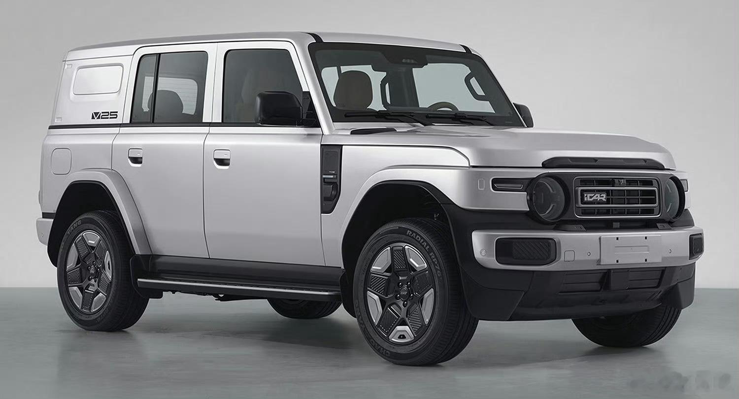 这次大小刚刚好？iCAR V25申报图来了！作为iCAR V系列第三款...