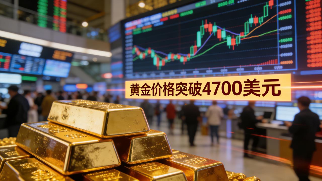 黄金价格狂飙：4700美元/盎司背后的避险风暴与市场博弈
