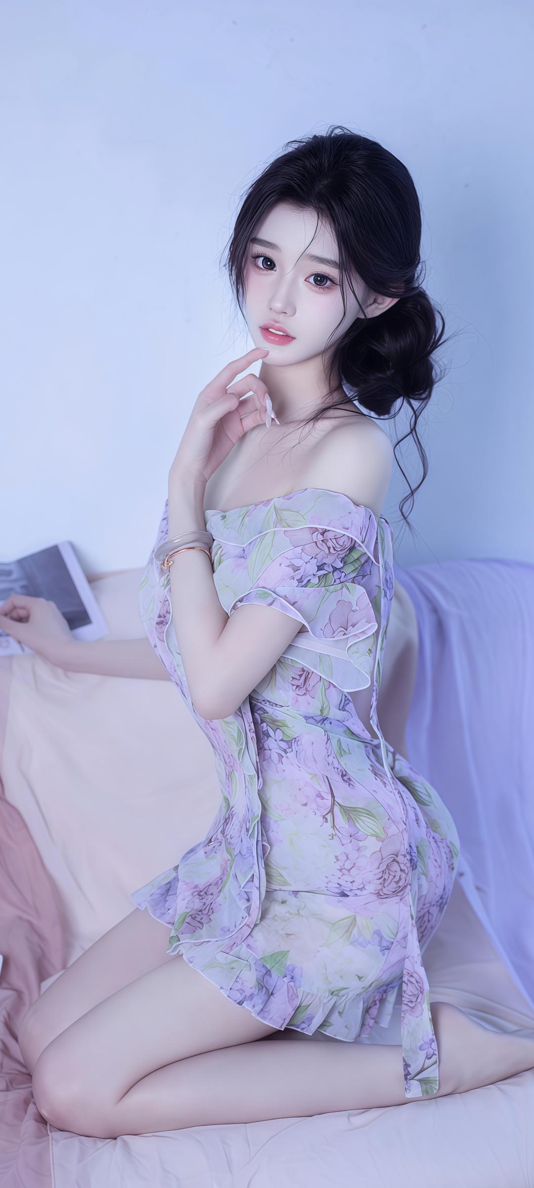 一组绿色手机壁纸