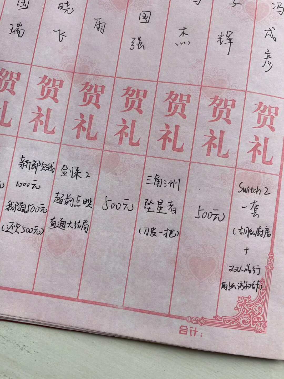 一代人有一代人的随礼方法​​​
