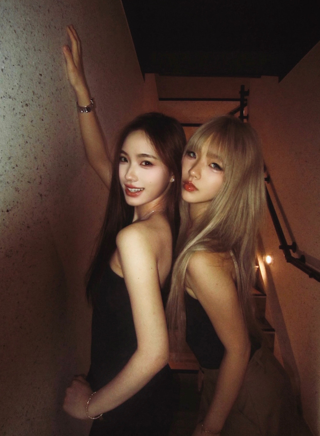 姐妹合体😍👭Elly许曦文Lily许韶恩​​​