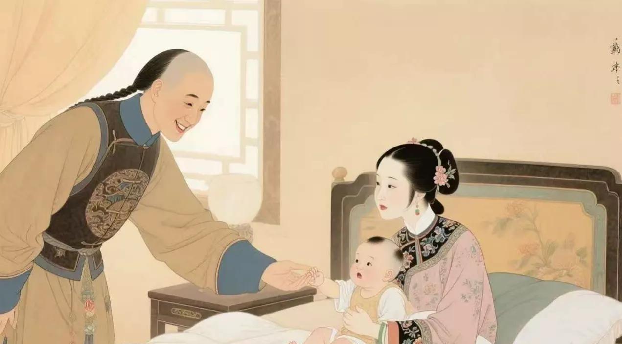 康熙年间，年仅14岁的戴佳氏进入康熙皇帝后宫，一番宠幸之后，戴佳氏幸运地怀上了龙