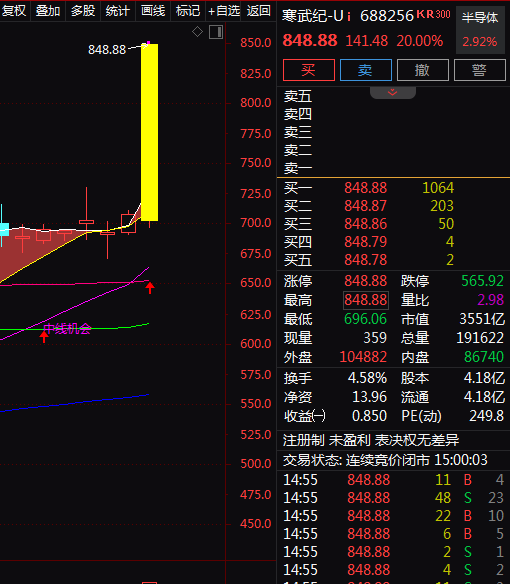 热门个股解读——寒武纪（688256）