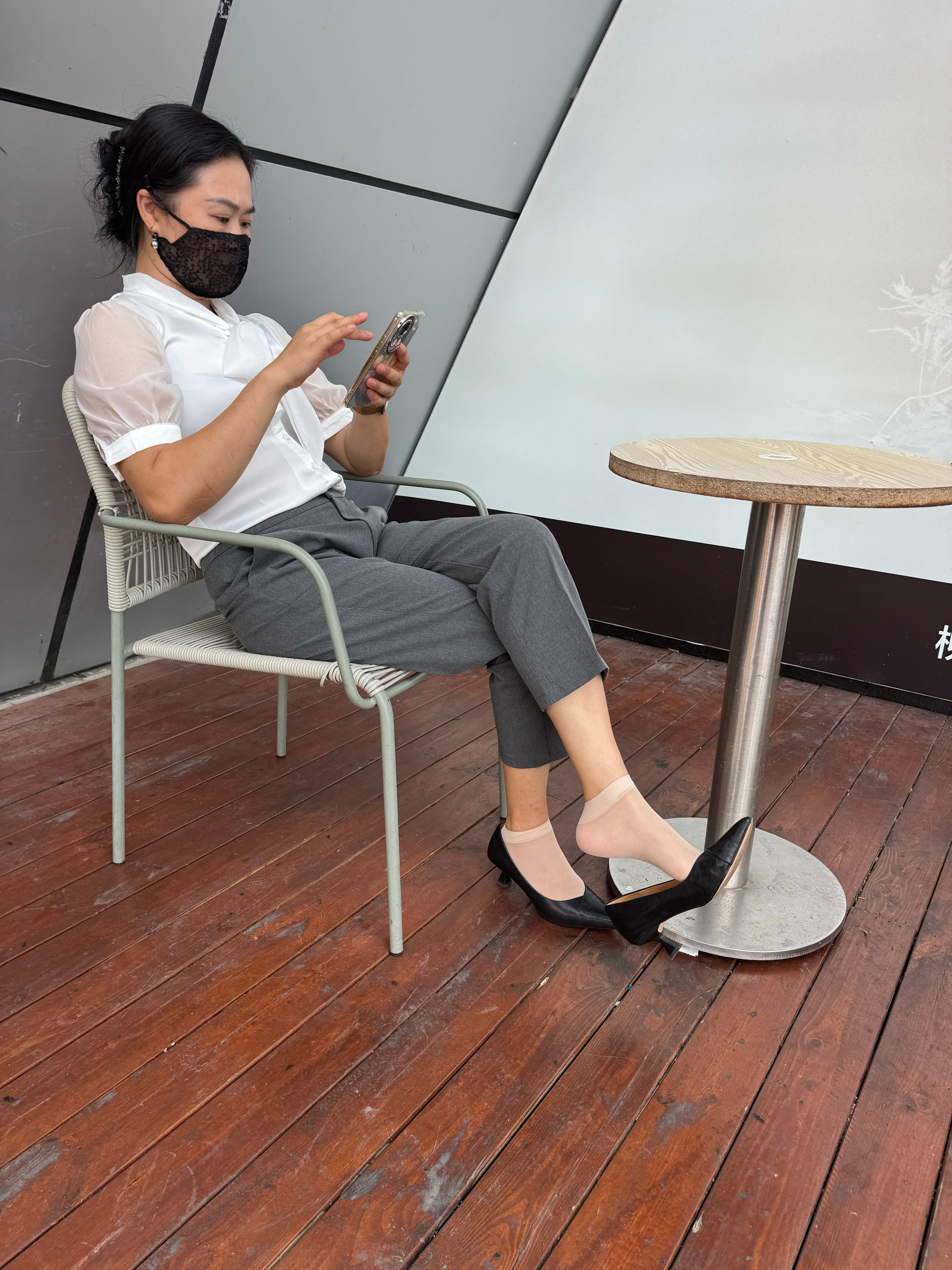 财务经理阿姨职业装穿搭17​​​