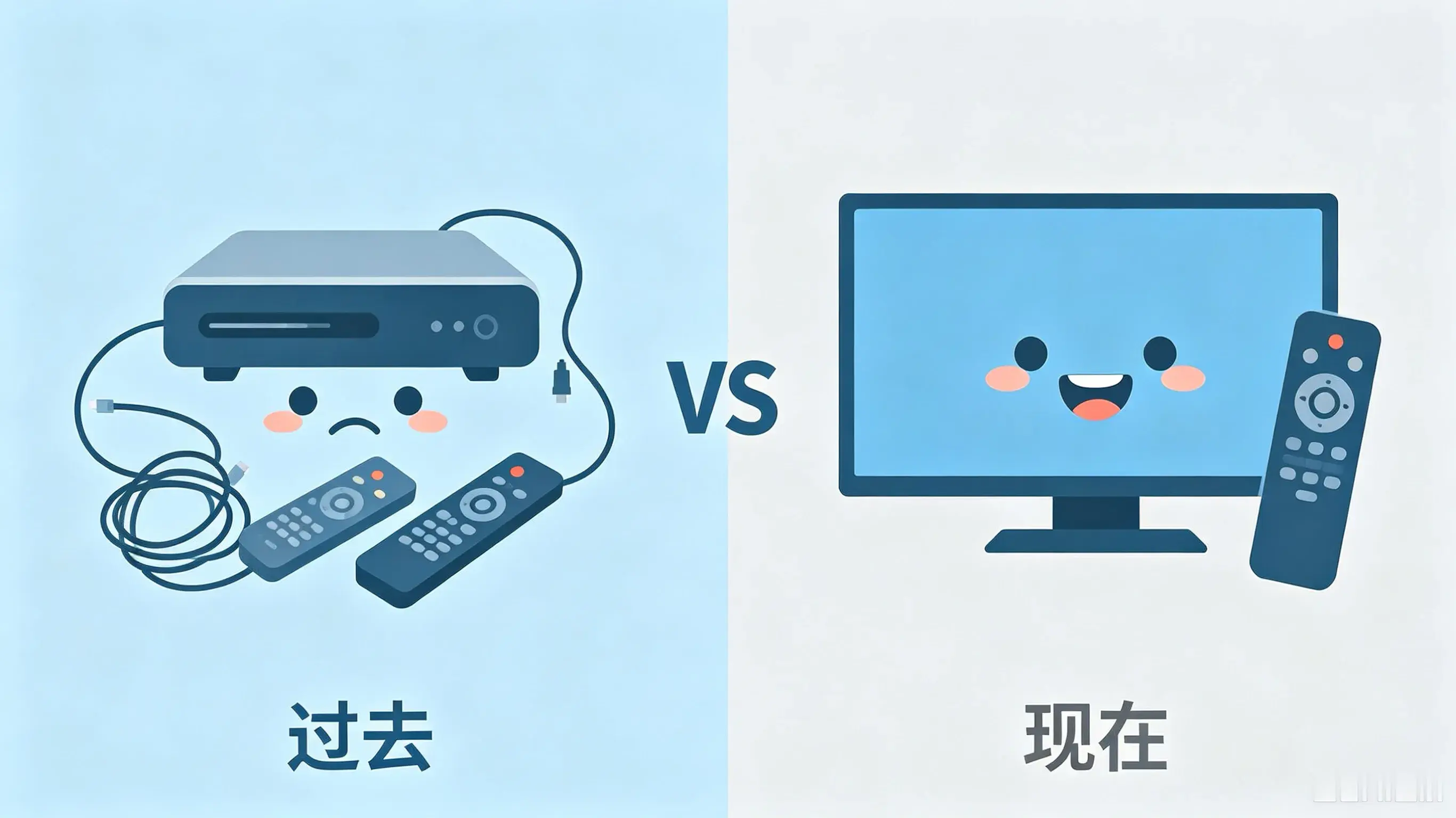 外接机顶盒逐步退场一体化电视简化收视体验本报讯广电总局联合工信部推进一体化电视相关标准，传统外置机顶