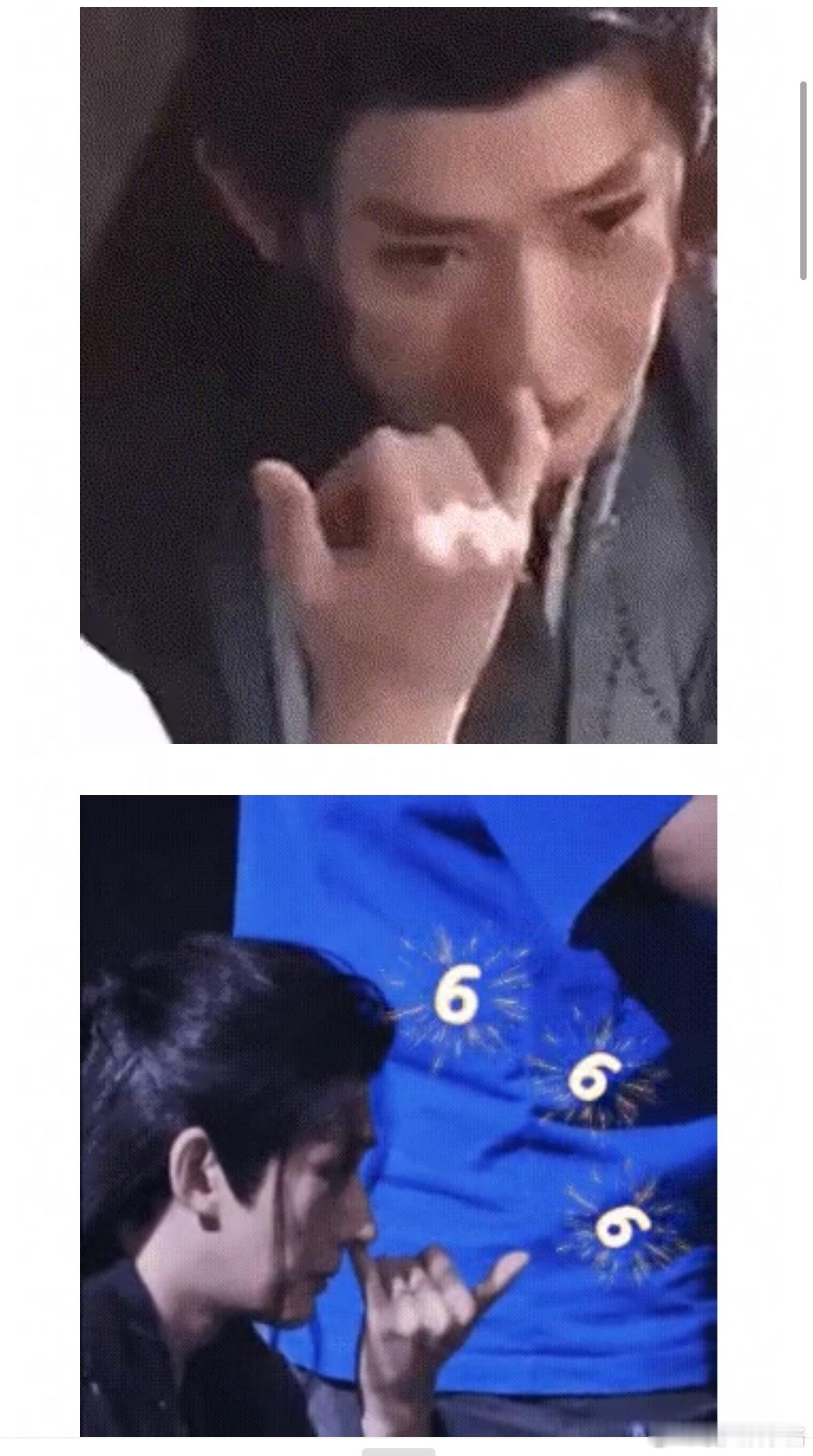 邓为被网友说有点不讲卫生​​​