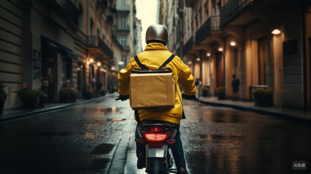 京东外卖宣布为全体全职骑手免费换新装京东外卖上线一周年之际的骑手换装，最近在网