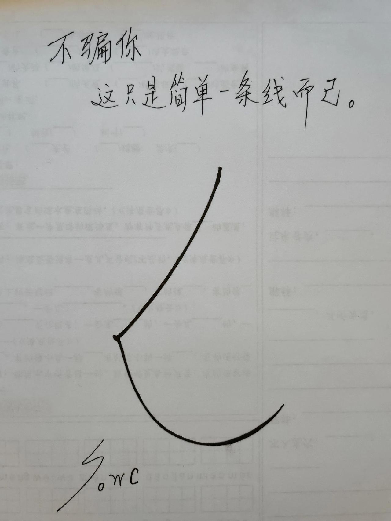 这真的只是一条线搞笑灵魂画手简笔画