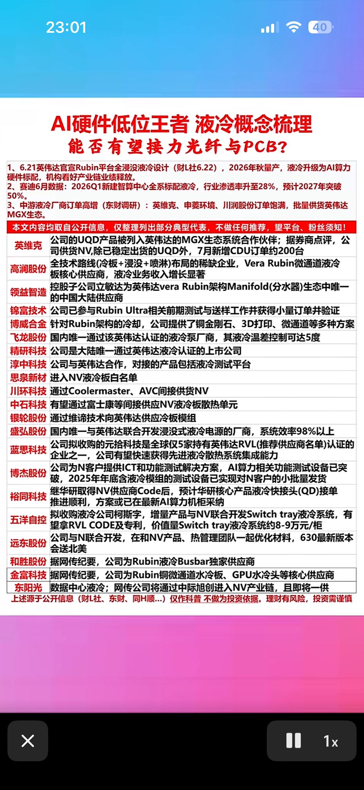 AI硬件低功耗王者，液冷概念梳理，谁能接棒PCB？在AI硬件领域，低功耗可是