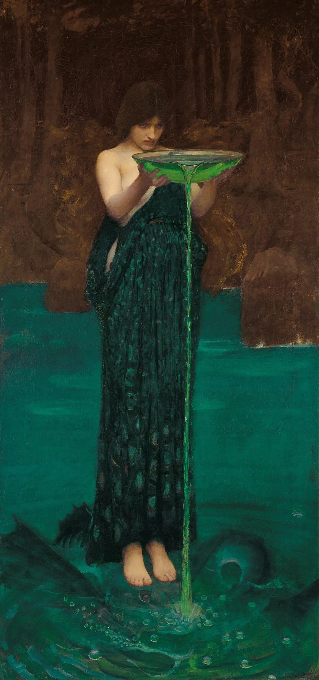 约翰·威廉姆·沃特豪斯（JohnWilliamWaterhouse）油画作品