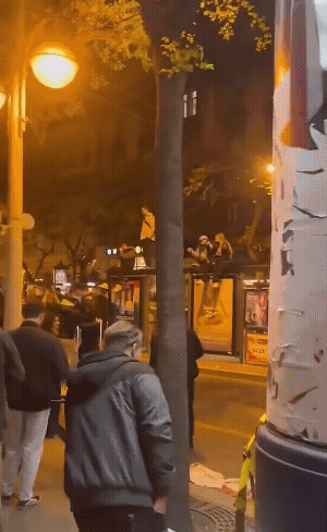 匈牙利要完了。看看街头这些欢呼的匈牙利年轻人，他们彻夜地庆祝自己的胜利，因为他们